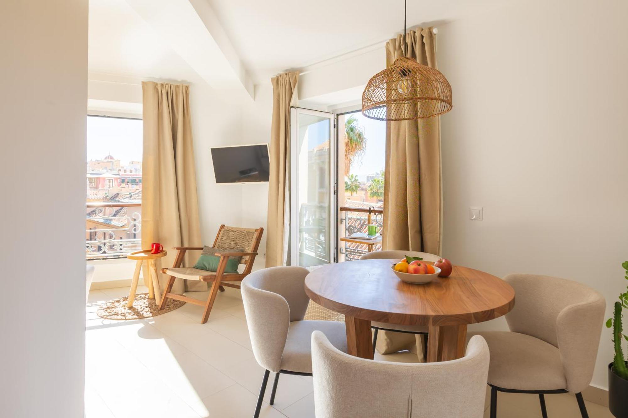 Apartamento Balcon De La Catedral Málaga Exterior foto