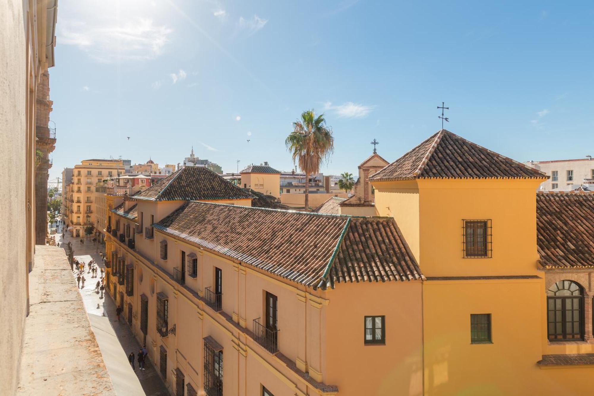 Apartamento Balcon De La Catedral Málaga Exterior foto