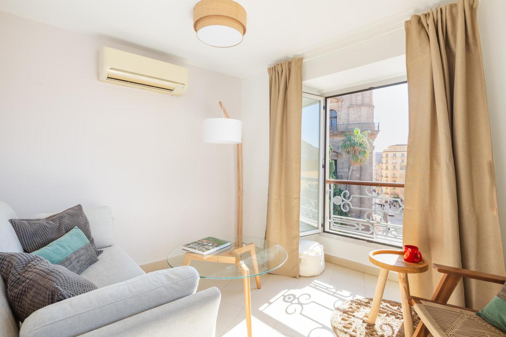 Apartamento Balcon De La Catedral Málaga Exterior foto