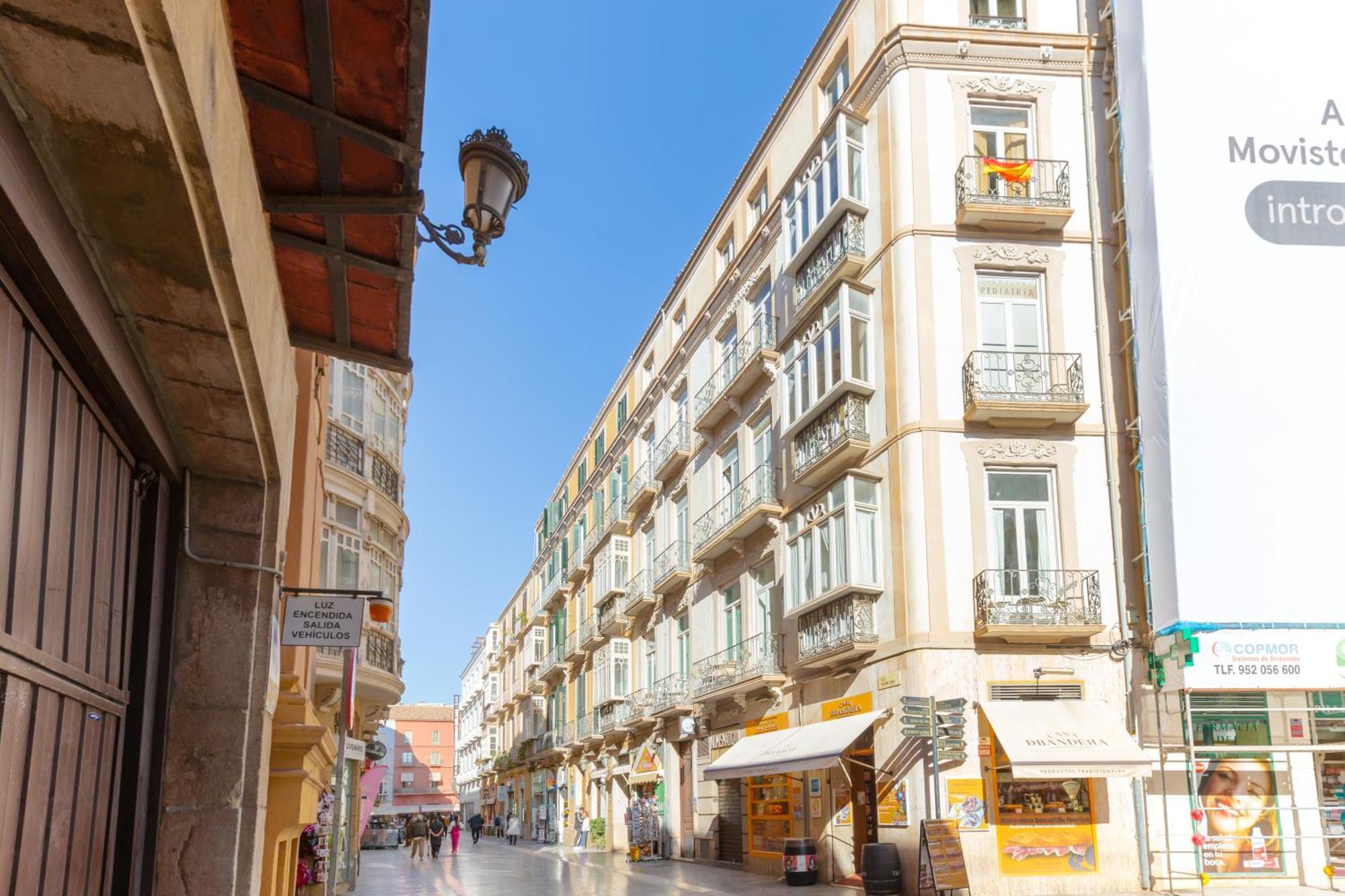 Apartamento Balcon De La Catedral Málaga Exterior foto
