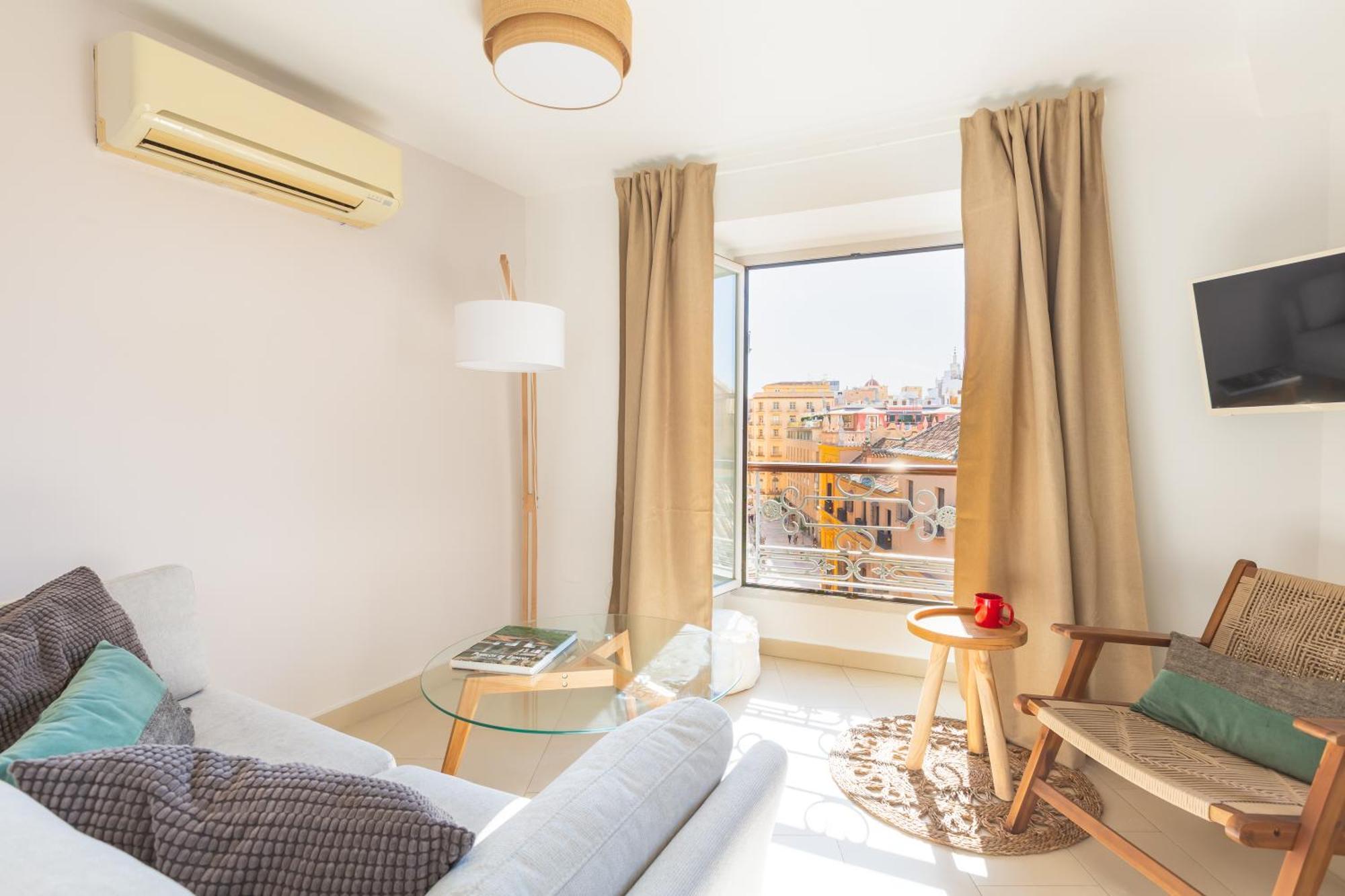 Apartamento Balcon De La Catedral Málaga Exterior foto