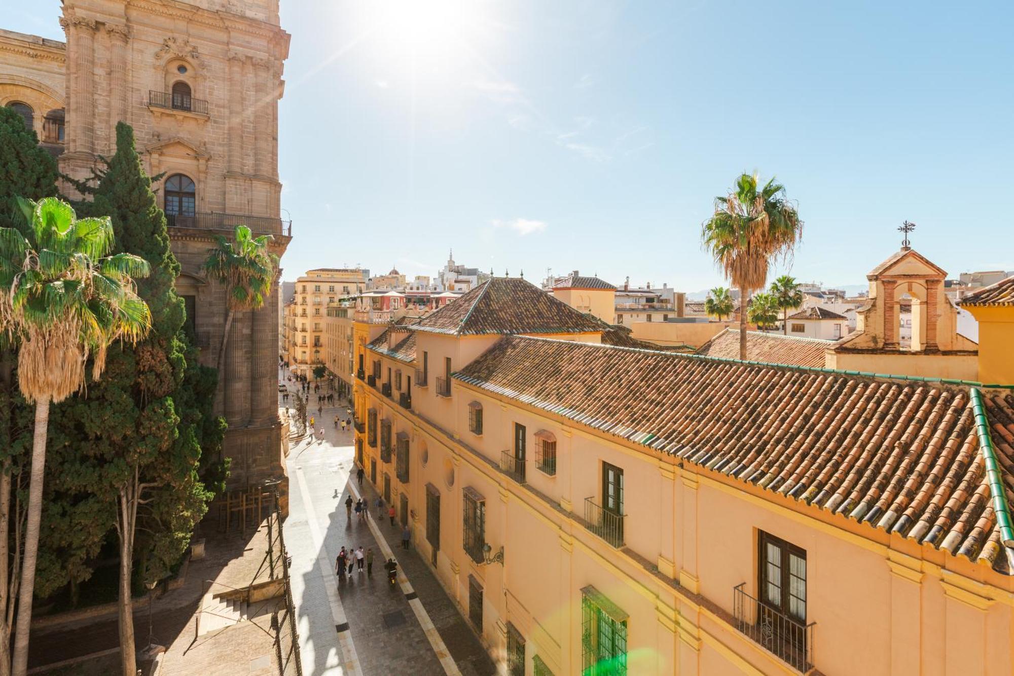 Apartamento Balcon De La Catedral Málaga Exterior foto